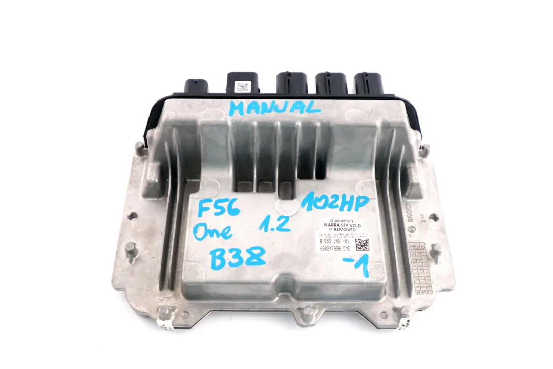 BMW Mini One F54 F55 F56 B38 1.2 102HP Petrol Engine ECU Kit DME BDC Key - SKU 8655108-1 - Part number 8655108