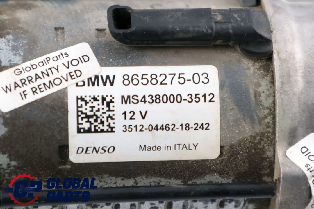 Starter Motor Engine Petrol to Mini Cooper One F54 F55 F56 F57 F60 with Part number 8658275 Mini Cooper One F54 F55 F56 F57 F60 Starter Motor Engine Petrol - SKU 8658275 - Part number 8658275