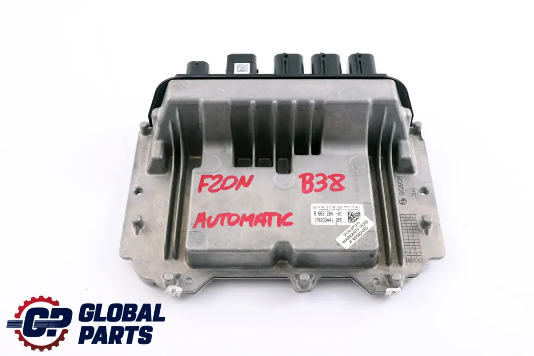 BMW 1 3 Series F20 F30 F31 LCI B38 ECU Basic DME Control Unit Automatic - SKU 8663284 - Part number 8663284