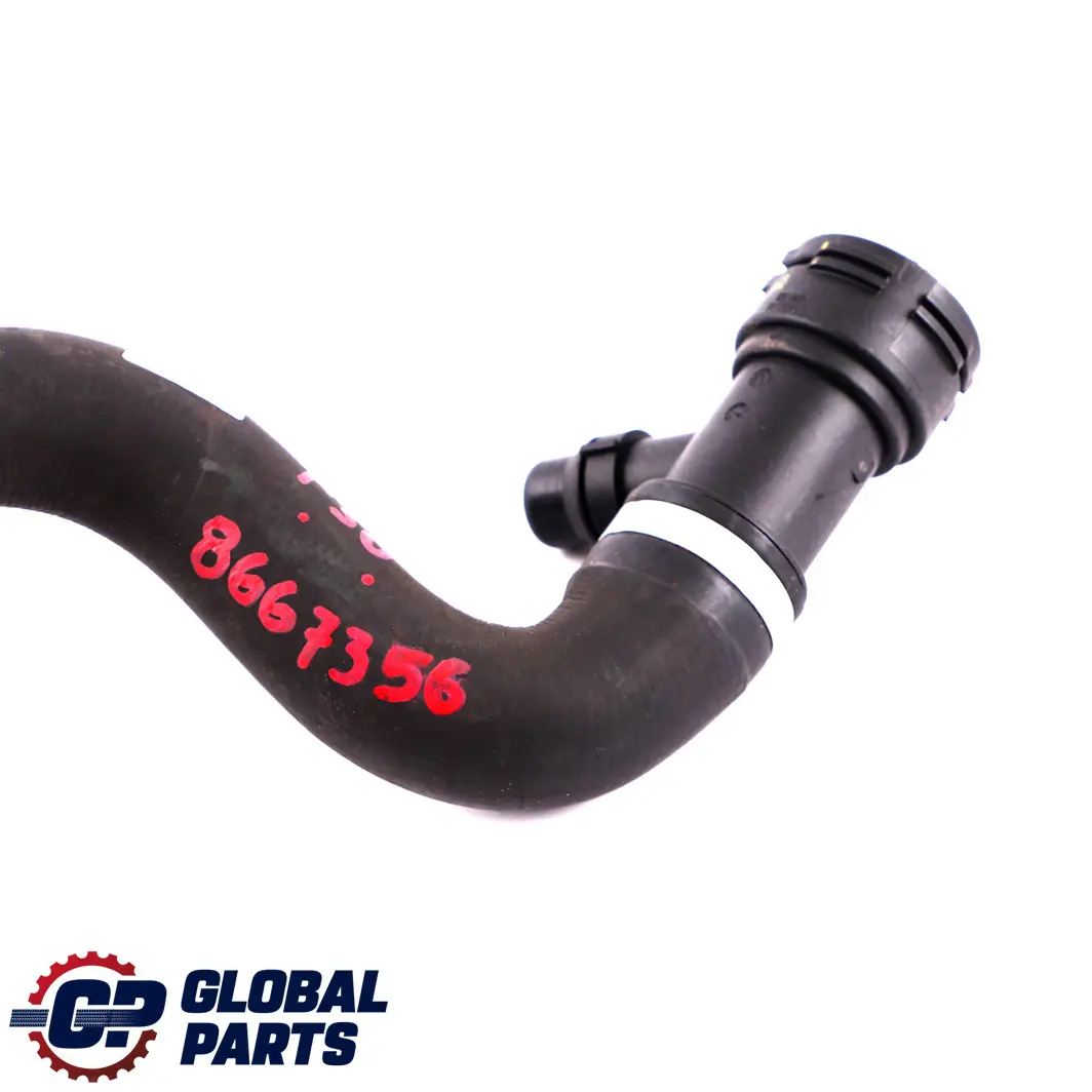 B48X Tubo flessibile ritorno refrigerante radiatore per BMW F30 LCI 330e con numero di parte 8667356 BMW F30 LCI 330e B48X Tubo flessibile ritorno refrigerante radiatore - SKU 8667356 - Numero di parte 8667356