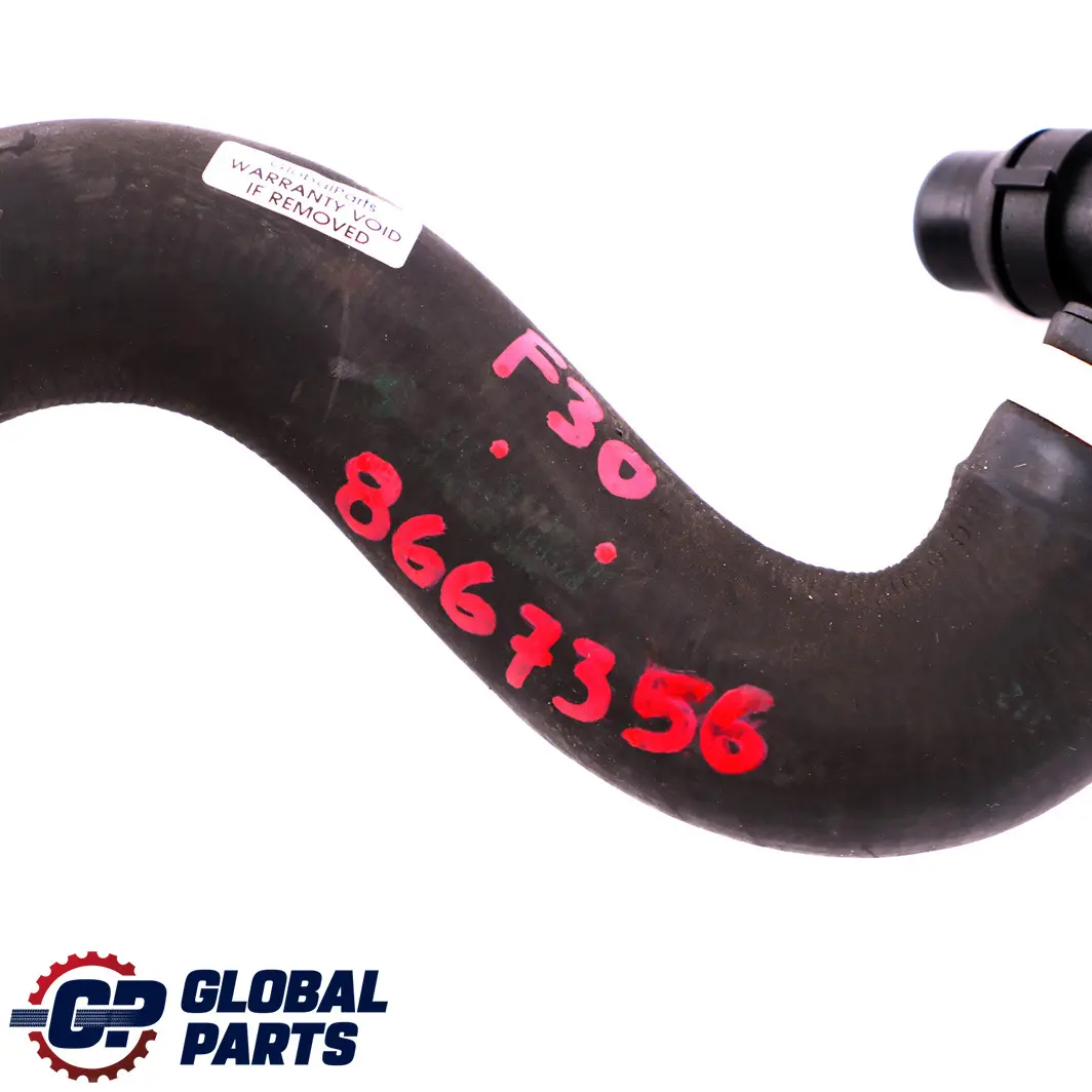 BMW F30 LCI 330e B48X Tuyau retour liquide refroidissement radiateur - SKU 8667356 - Numéro de pièce 8667356