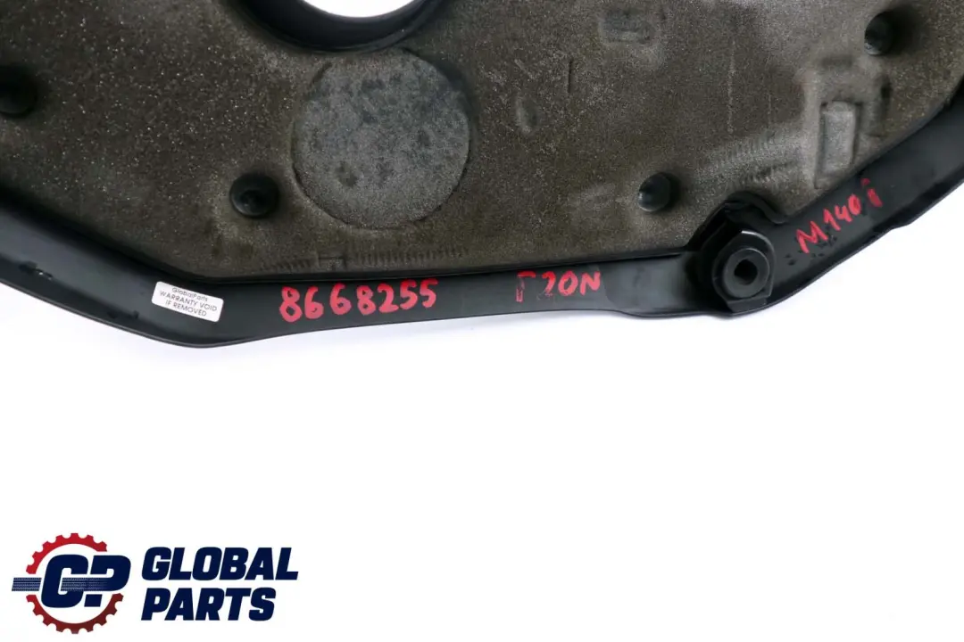 BMW F20 F21 LCI M140i B58 Couvercle de moteur acoustique Avant - SKU 8668255 - Numéro de pièce 8668255