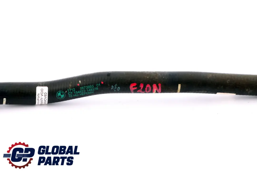 Manguera Radiador Transmisión Enfriador De Aceite para BMW F20 F30 F31 LCI con número de pieza 8673993 BMW F20 F30 F31 LCI Manguera Radiador Transmisión Enfriador De Aceite - SKU 8673993 - Número de pieza 8673993