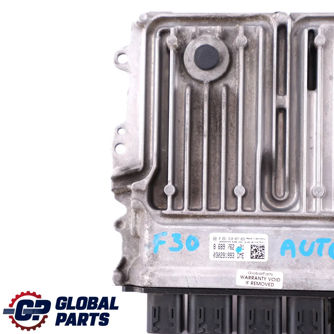 B48X Engine Control Unit ECU DME Automatic to BMW F30 LCI 330e Petrol with Part number 8689762 BMW F30 LCI 330e Petrol B48X Engine Control Unit ECU DME Automatic - SKU 8689762 - Part number 8689762