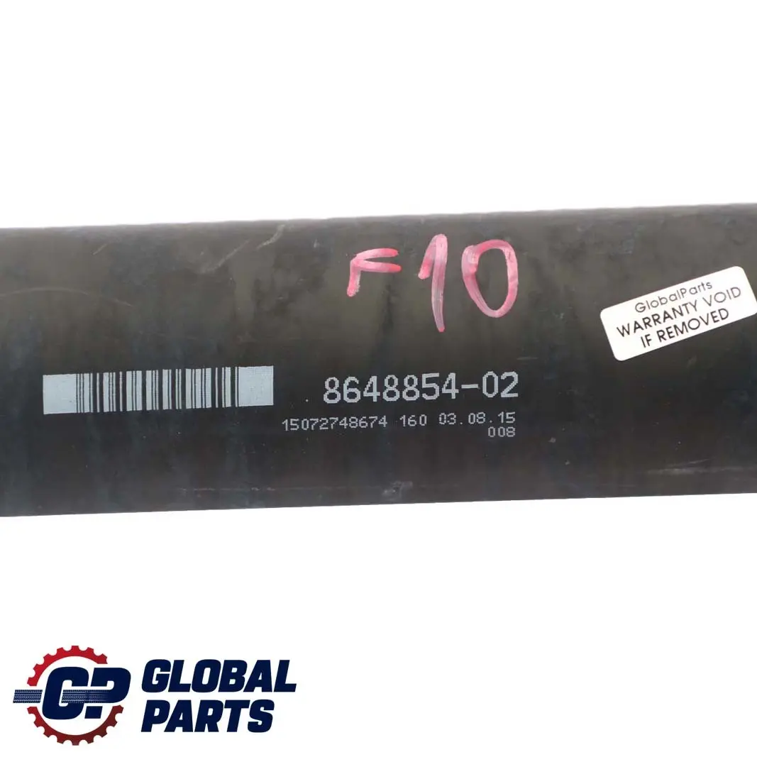 N47N B47 Drive Prop Shaft Automatic Gearbox 8648854 to BMW F10 F11 LCI 518d 520d with Part number 8693404 BMW F10 F11 LCI 518d 520d N47N B47 Drive Prop Shaft Automatic Gearbox 8648854 - SKU 8693404 - Part number 8693404