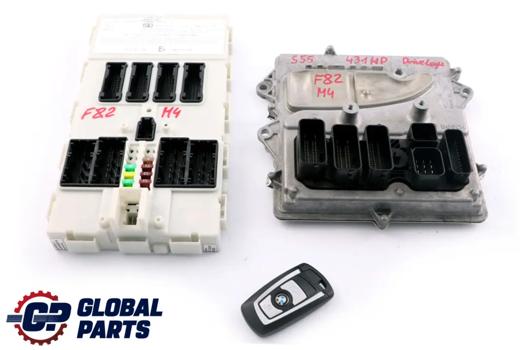 431hp Engine Control ECU Kit DME + FEM Module Key to BMW F80 M3 F82 F83 M4 with Part number 8695512 BMW F80 M3 F82 F83 M4 431hp Engine Control ECU Kit DME + FEM Module Key - SKU 8695512-1 - Part number 8695512