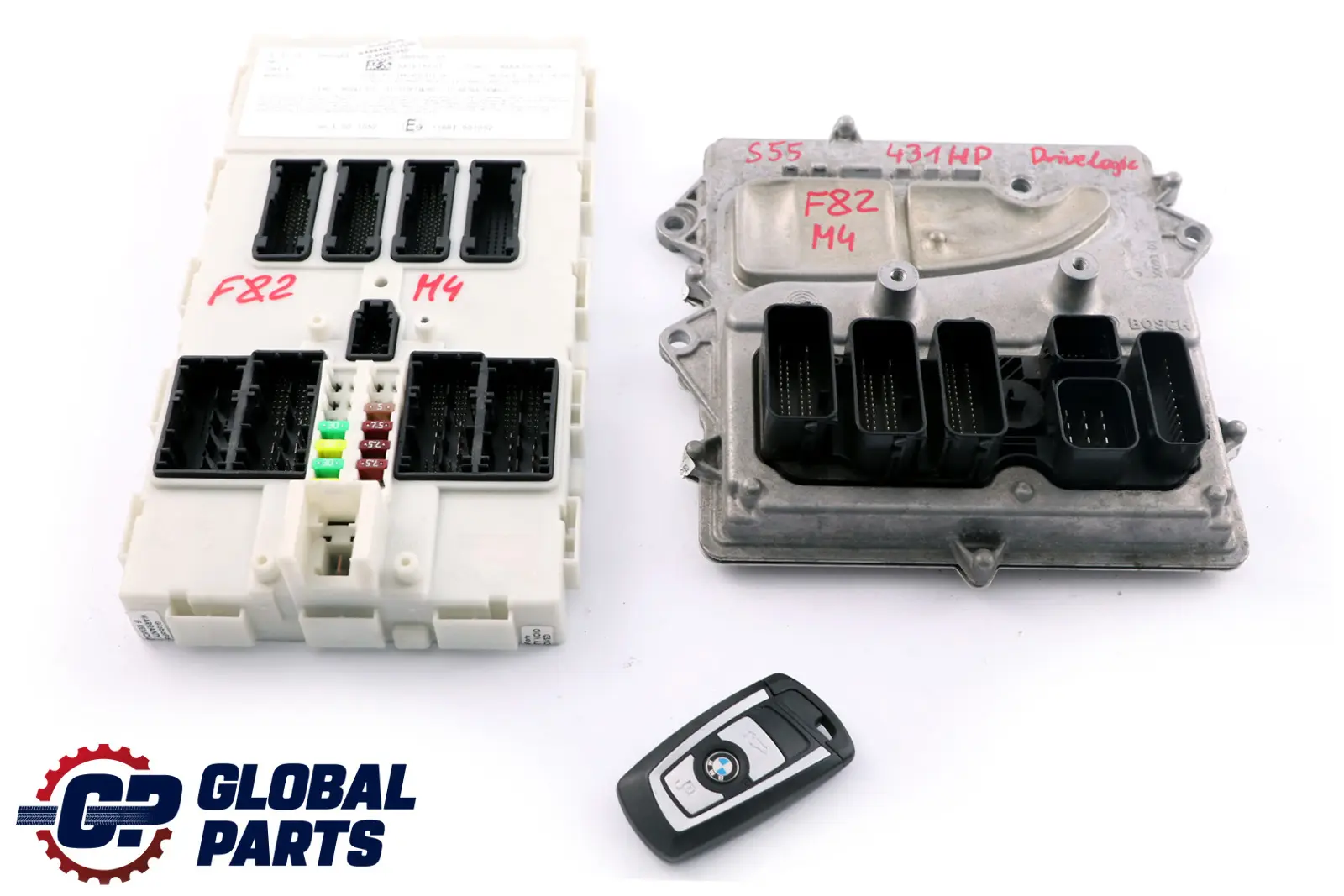 BMW F80 M3 F82 F83 M4 431hp Engine Control ECU Kit DME 8695512 + FEM Module Key