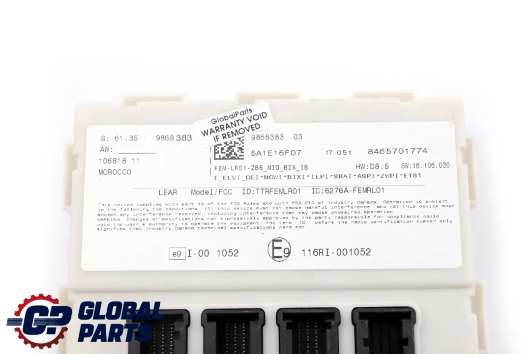 431hp Motor Control ECU Kit DME + Modulo FEM Llave para BMW F80 M3 F82 F83 M4 con número de pieza 8695512 BMW F80 M3 F82 F83 M4 431hp Motor Control ECU Kit DME + Modulo FEM Llave - SKU 8695512-1 - Número de pieza 8695512