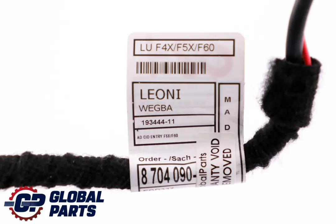 HSD Cable HU CID Cableado para BMW F20 F21 F30 Mini F55 F56 con número de pieza 8704090 BMW F20 F21 F30 Mini F55 F56 HSD Cable HU CID Cableado - SKU 8704090 - Número de pieza 8704090