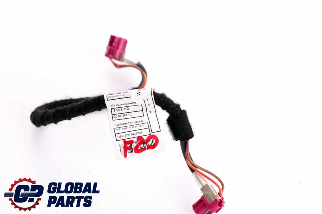 BMW F20 F21 F30 Mini F55 F56 HSD Câble HU CID Câble de câblage - SKU 8704090 - Numéro de pièce 8704090