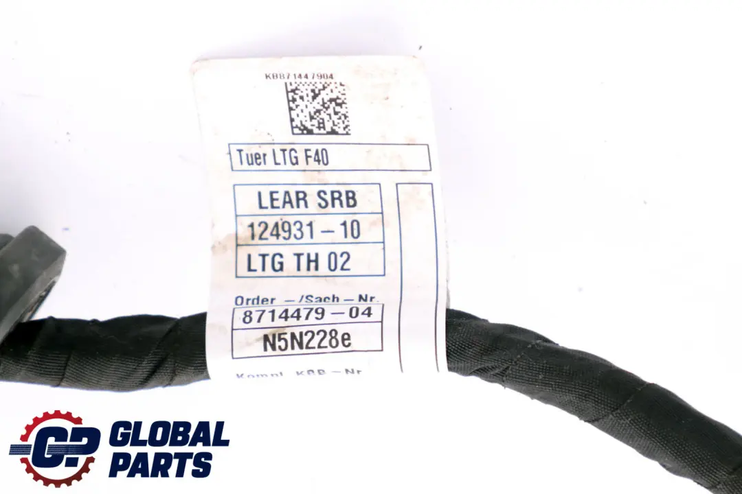 Faisceau câblage arrière gauche droite Loom de porte pour BMW F40 à propos du numéro de pièce 8714479 BMW F40 Faisceau câblage arrière gauche droite Loom de porte - SKU 8714481 - Numéro de pièce 8714479