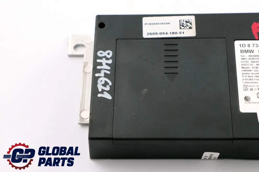 Telematik-Steuergerät-Modul für Mini Cooper One F55 F56 F60 mit Teilenummer 8734756 Mini Cooper One F55 F56 F60 Telematik-Steuergerät-Modul - SKU 8714621 - Teilenummer 8734756