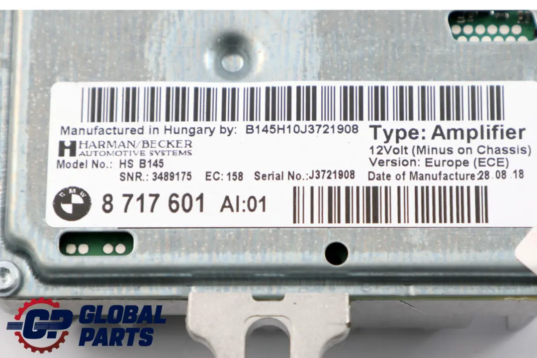 Wzmacniacz Moduł Sound Design do Mini F55 F56 o numerze 8717601 Mini F55 F56 Wzmacniacz Moduł Sound Design - SKU 8717601 - Numer Części 8717601