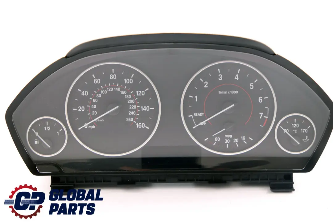 BMW 3 4 er F30 F31 F32 Instrument Cluster Speedo Clocks Automatic MPH - SKU rhd-8718266 - Part number 8718266