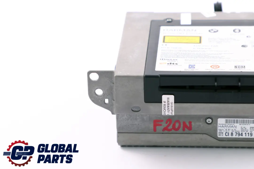 Professional Navigation Sat Nav Unit Head Unit to BMW F20 F21 F30 F31 LCI with Part number 8794119 BMW F20 F21 F30 F31 LCI Professional Navigation Sat Nav Unit Head Unit - SKU 8794119 - Part number 8794119