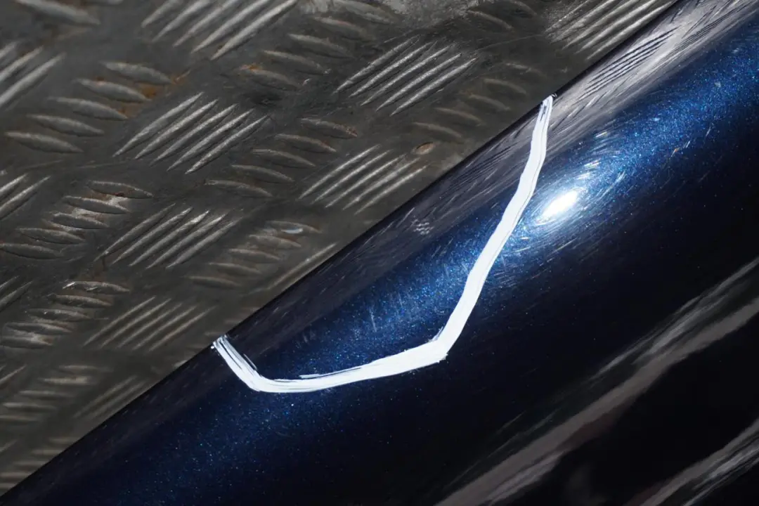  Mercedes-Benz E-Class W211 Front Left N/S Side Panel Wing Fender Tanzanite Blue - SKU 8801318-TB - Part number 8801318