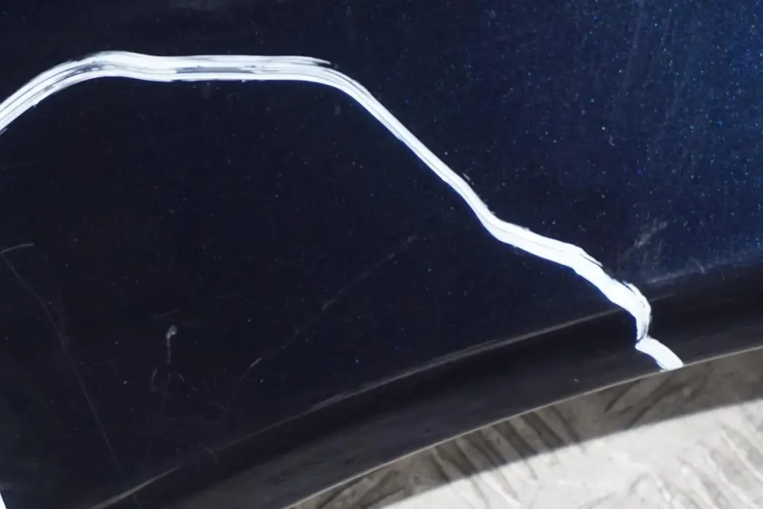  Mercedes-Benz E-Class W211 Front Left N/S Side Panel Wing Fender Tanzanite Blue - SKU 8801318-TB - Part number 8801318