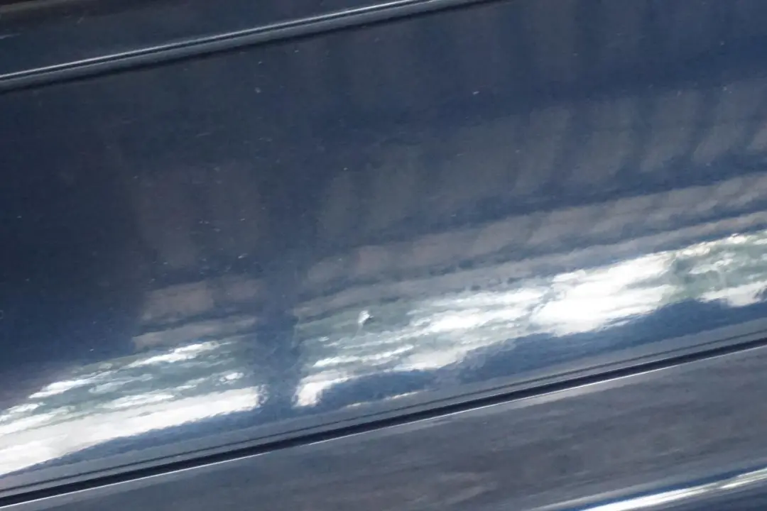 Avantgarde Rear Bumper Trim Panel Atoll Blue Metallic to Mercedes A-Class W169 with Part number 7264355 Mercedes A-Class W169 Avantgarde Rear Bumper Trim Panel Atoll Blue Metallic - SKU 8851725-AB - Part number 7264355