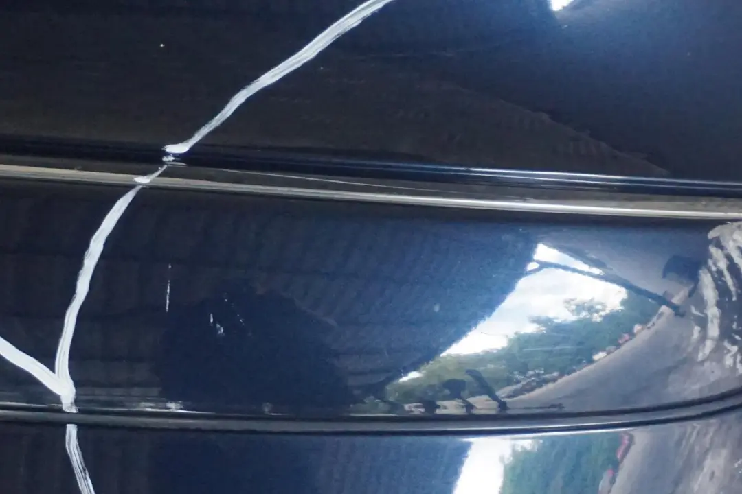 Mercedes A-Class W169 Avantgarde Rear Bumper Trim Panel Atoll Blue Metallic - SKU 8851725-AB - Part number 7264355