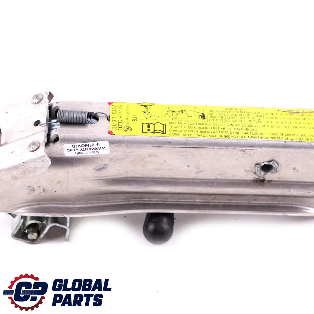 VW Golf Passat Vento Audi A3 A4 A6 Strumento Emergenza Martinetto - SKU 8LO 011 031 A - Numero di parte 8LO 011 031 A