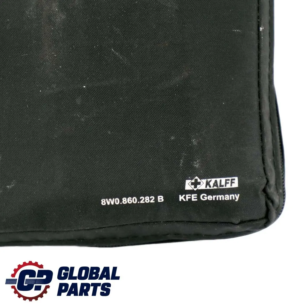 Aid Emergency Medical Kit Pouch to Audi First with Part number 8W0.860.282 B Audi First Aid Emergency Medical Kit Pouch - SKU 8W0.860.282B - Part number 8W0.860.282 B
