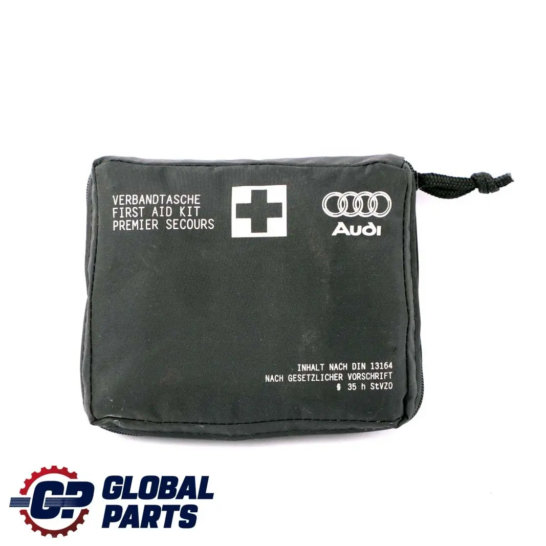 Aid Emergency Medical Kit Pouch to Audi First with Part number 8W0.860.282 B Audi First Aid Emergency Medical Kit Pouch - SKU 8W0.860.282B - Part number 8W0.860.282 B
