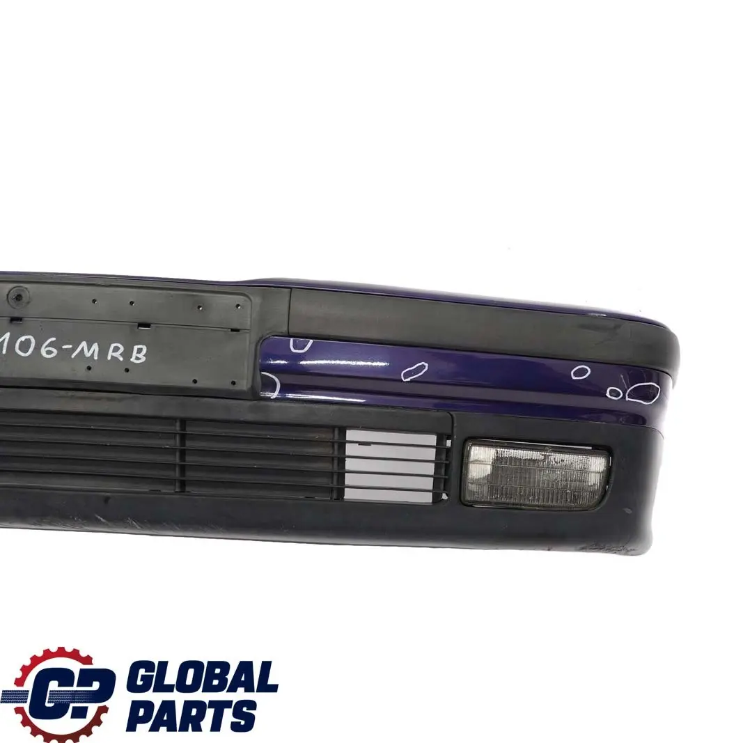 BMW 3 Series E36 Front Bumper Trim Panel Montreal Blue Metallic - 297 - SKU 9070106-MRB - Part number 9070106