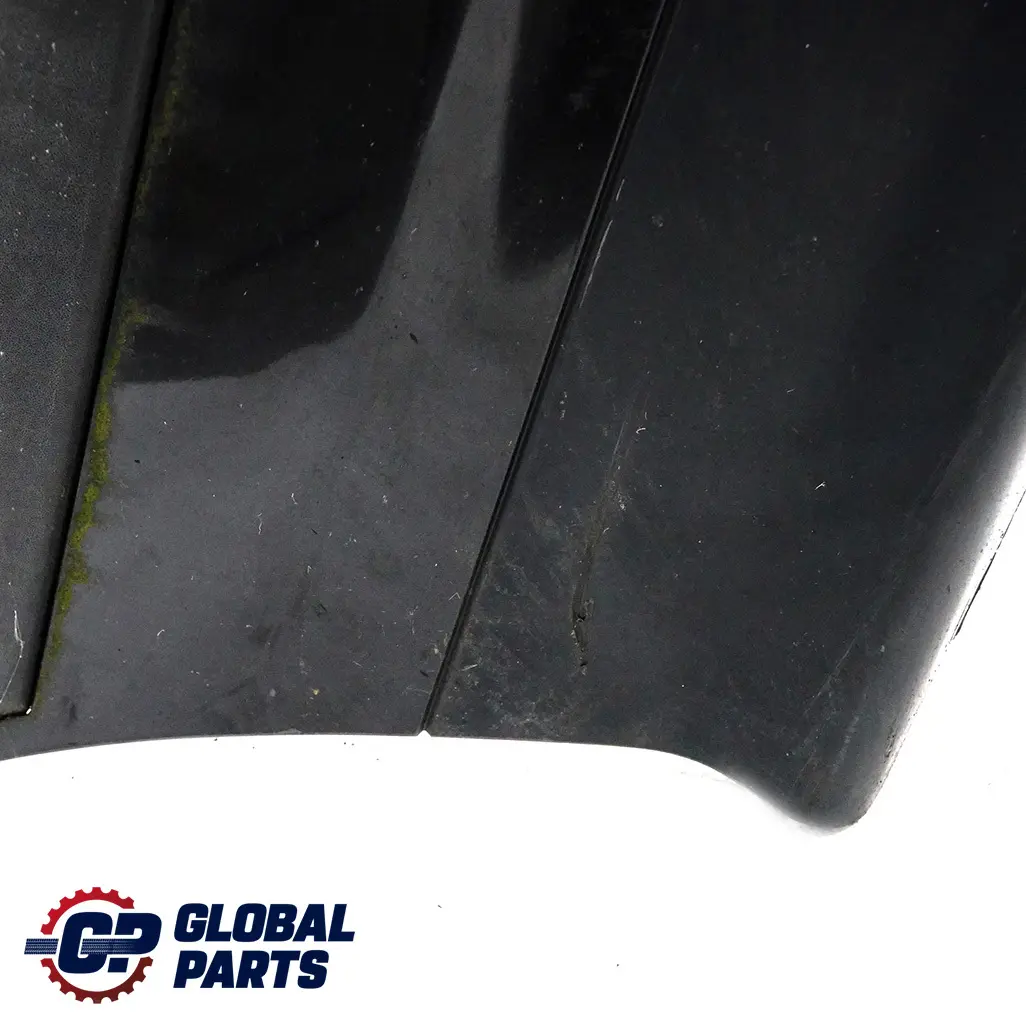 BMW 3 E36 Rear Bumper Trim Panel Cosmosschwarz Cosmos Black Metallic - 303 - SKU 9070107-COS - Part number 9070107