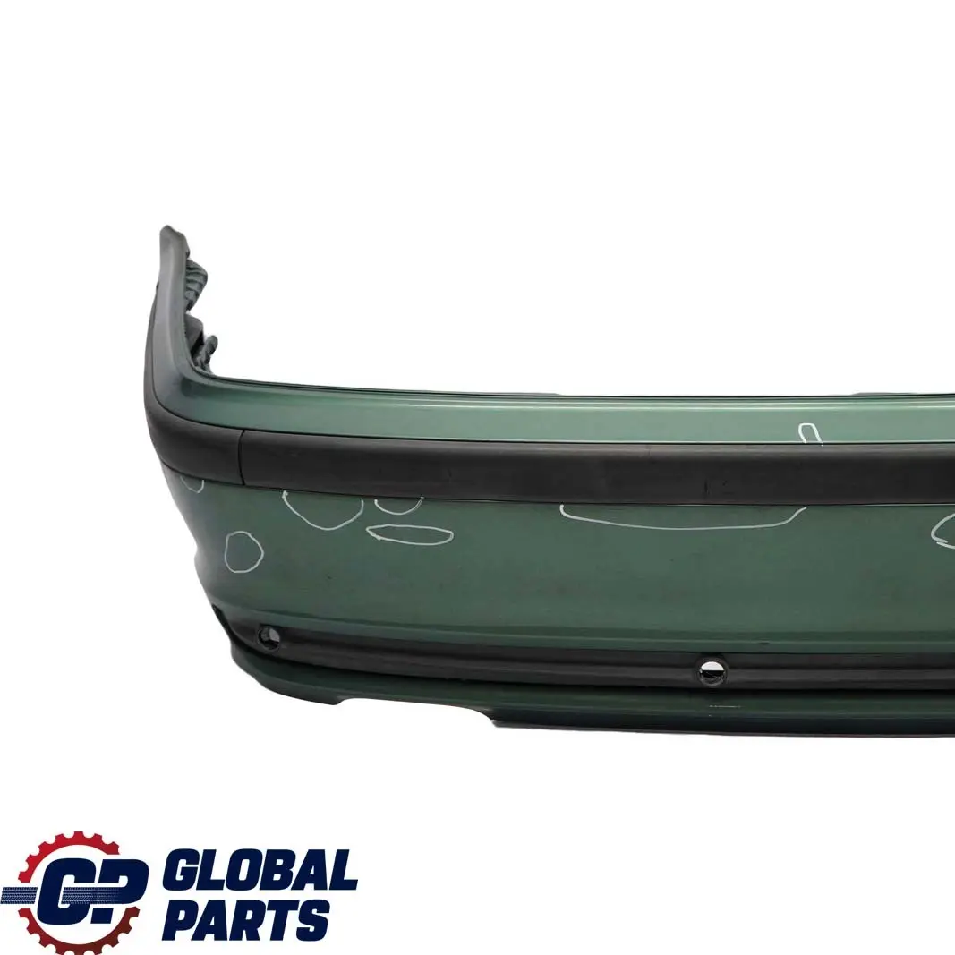 Bumper Trim Panel Meergruen Sea Green Metallic - 393 to BMW 3 E46 Saloon Rear with Part number 9071070 BMW 3 E46 Saloon Rear Bumper Trim Panel Meergruen Sea Green Metallic - 393 - SKU 9071070-MRG - Part number 9071070