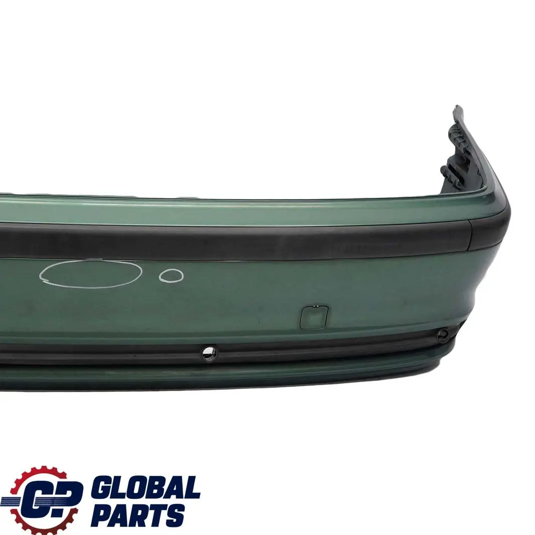 Bumper Trim Panel Meergruen Sea Green Metallic - 393 to BMW 3 E46 Saloon Rear with Part number 9071070 BMW 3 E46 Saloon Rear Bumper Trim Panel Meergruen Sea Green Metallic - 393 - SKU 9071070-MRG - Part number 9071070