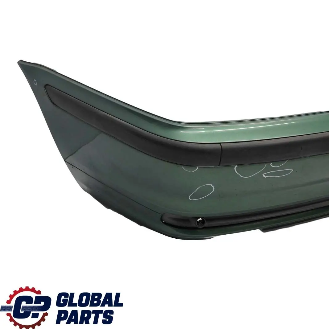 BMW 3 E46 Saloon Rear Bumper Trim Panel Meergruen Sea Green Metallic - 393 - SKU 9071070-MRG - Part number 9071070