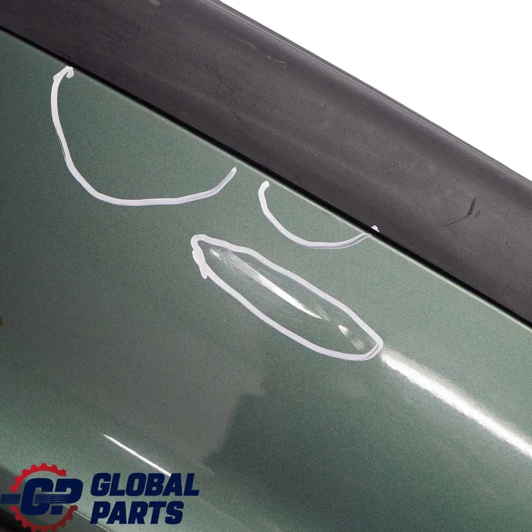 Bumper Trim Panel Meergruen Sea Green Metallic - 393 to BMW 3 E46 Saloon Rear with Part number 9071070 BMW 3 E46 Saloon Rear Bumper Trim Panel Meergruen Sea Green Metallic - 393 - SKU 9071070-MRG - Part number 9071070