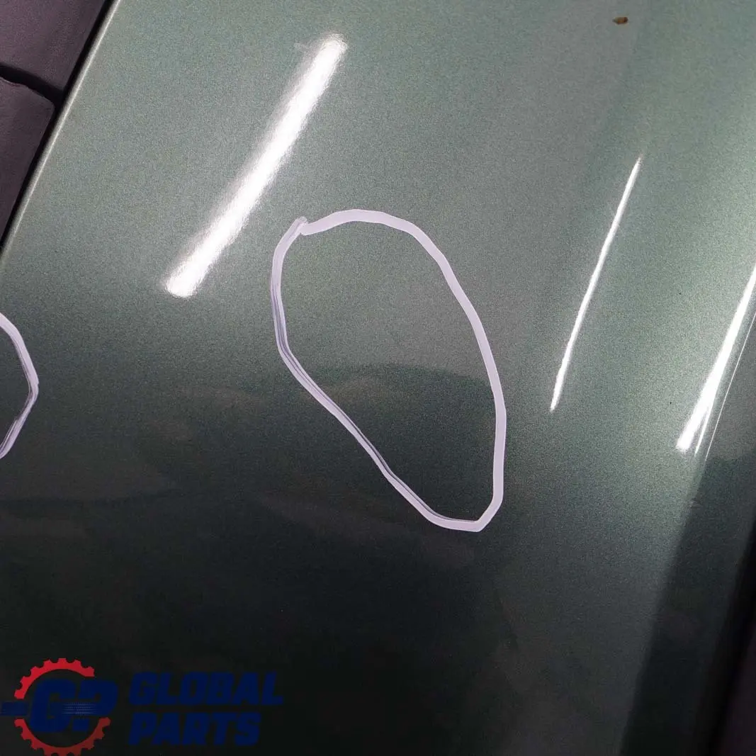 BMW 3 E46 Saloon Rear Bumper Trim Panel Meergruen Sea Green Metallic - 393 - SKU 9071070-MRG - Part number 9071070