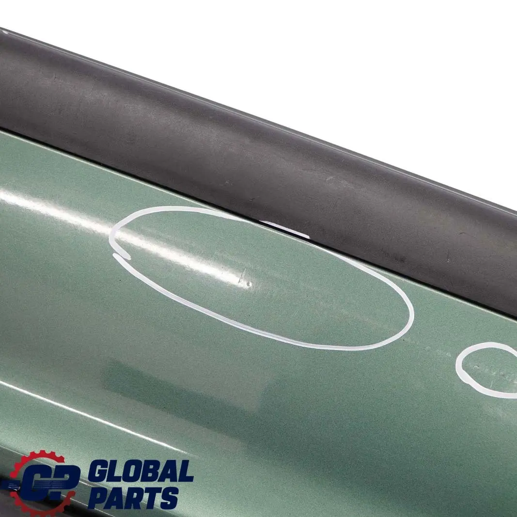 Bumper Trim Panel Meergruen Sea Green Metallic - 393 to BMW 3 E46 Saloon Rear with Part number 9071070 BMW 3 E46 Saloon Rear Bumper Trim Panel Meergruen Sea Green Metallic - 393 - SKU 9071070-MRG - Part number 9071070