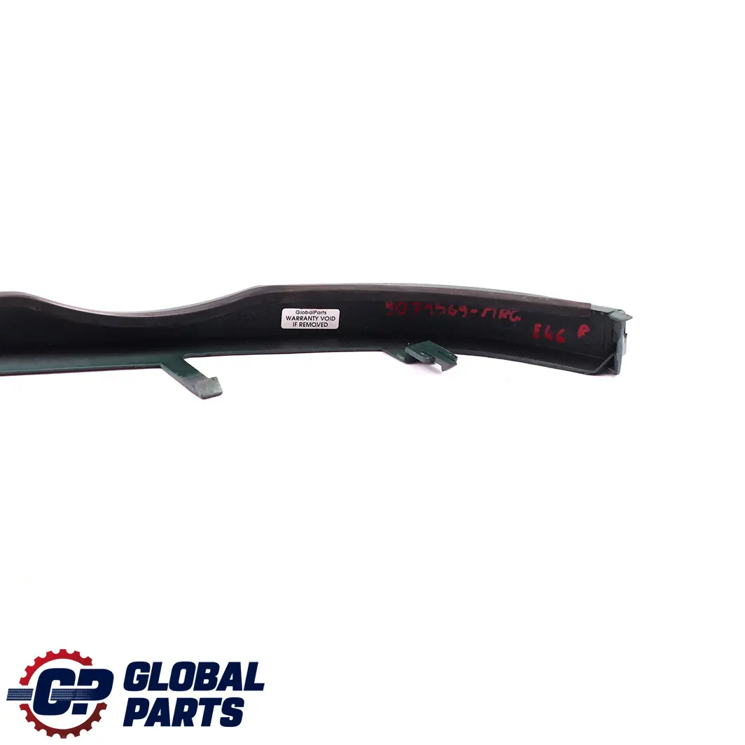 Listwa prawa pod lampę Meergruen do BMW E46 o numerze 9071569 BMW E46 Listwa prawa pod lampę Meergruen - SKU 9071569-MRG - Numer Części 9071569