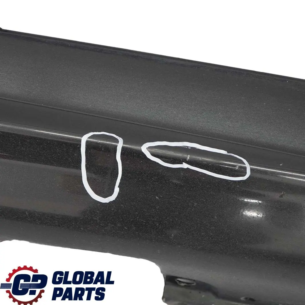 BMW E46 Limousine Touring Listello Portiera Gonna Destra Sapphire Nero - SKU 9071632-BS - Numero di parte 9071632