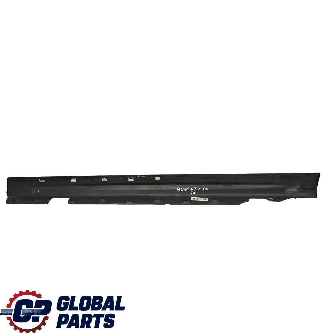 Bas de Porte Seuil Droite Sapphire Noir pour BMW 3 E46 Limousine Touring à propos du numéro de pièce 9071632 BMW 3 E46 Limousine Touring Bas de Porte Seuil Droite Sapphire Noir - SKU 9071632-BS - Numéro de pièce 9071632