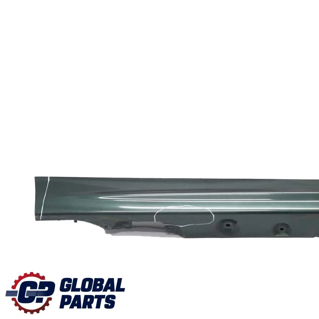 BMW E46 Limousine Touring Listello Portiera Gonna Destra Grigio Argento - A08 - SKU 9071632-OXF - Numero di parte 9071632
