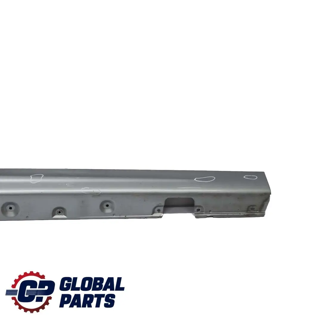 BMW 3 E46 Saloon Touring Right O/S Side Sill Skirt Kick Panel Silbergrau - A08 - SKU 9071632-SBG - Part number 9071632