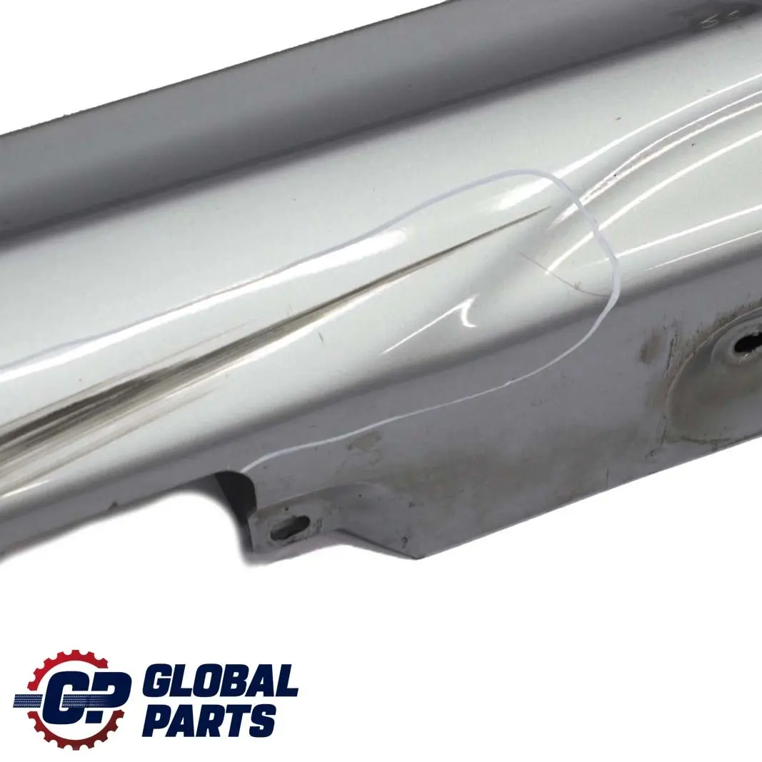BMW 3 E46 Saloon Touring Right O/S Side Sill Skirt Kick Panel Silbergrau - A08 - SKU 9071632-SBG - Part number 9071632