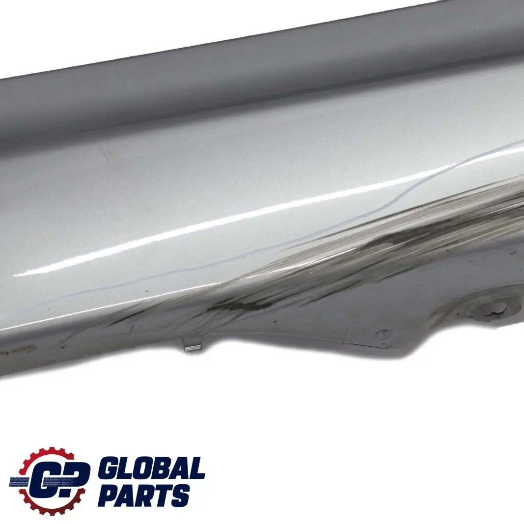 BMW 3 E46 Saloon Touring Right O/S Side Sill Skirt Kick Panel Silbergrau - A08 - SKU 9071632-SBG - Part number 9071632