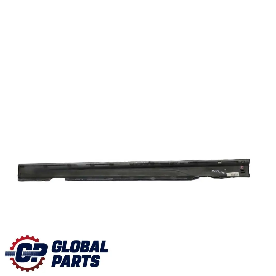 BMW 3 E46 Limousine Touring Schwellerleiste Schweller Rechts Silbergrau - A08 - SKU 9071632-SBG - Teilenummer 9071632