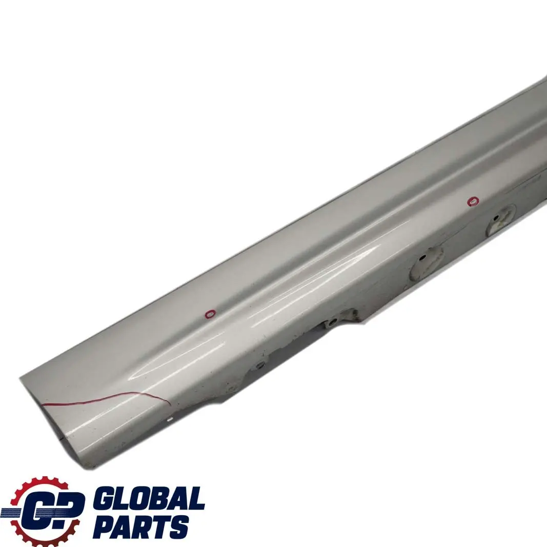 Right O/S Side Sill Skirt Kick Panel Titan Silver 354 to BMW 3 E46 Saloon Touring with Part number 9071632 BMW 3 E46 Saloon Touring Right O/S Side Sill Skirt Kick Panel Titan Silver 354 - SKU 9071632-TS - Part number 9071632