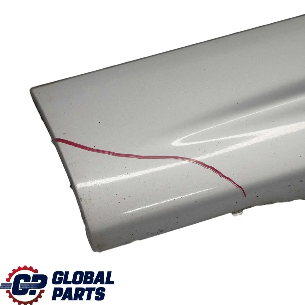 Listello Portiera Gonna Destra Argento-Titanio 354 per BMW E46 Limousine Touring con numero di parte 9071632 BMW E46 Limousine Touring Listello Portiera Gonna Destra Argento-Titanio 354 - SKU 9071632-TS - Numero di parte 9071632