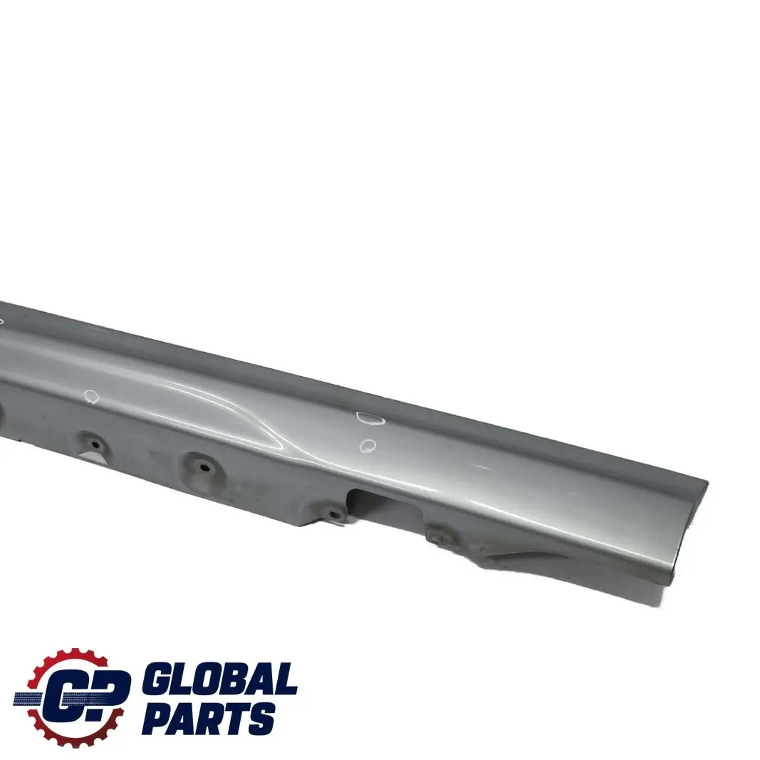 BMW 3 E46 Saloon Touring Left N/S Side Sill Skirt Kick Panel Silbergrau - A08 - SKU 9071633-SBG - Part number 9071633