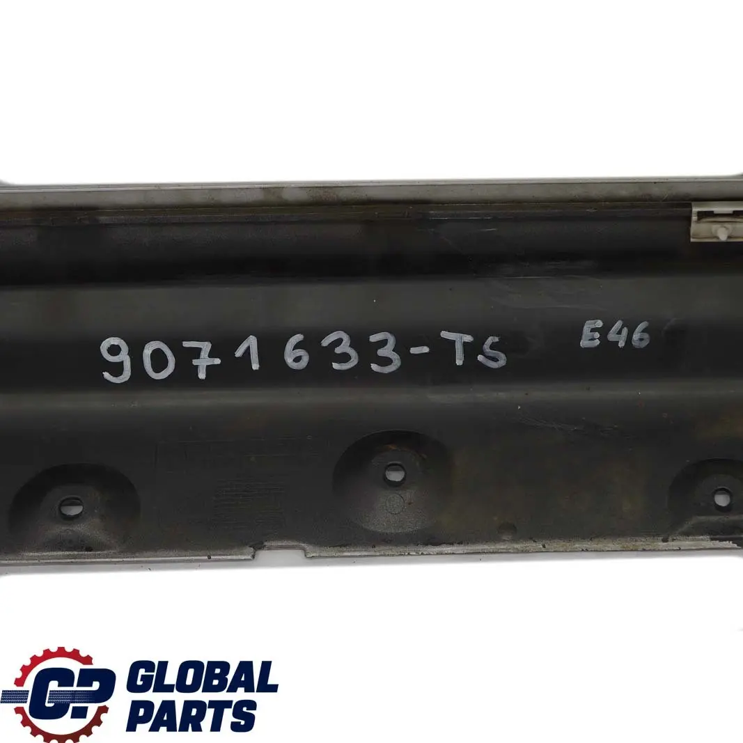 BMW 3 E46 Limousine Touring Bas de Porte Seuil a Gauche Argent Titane - 354 - SKU 9071633-TS - Numéro de pièce 9071633