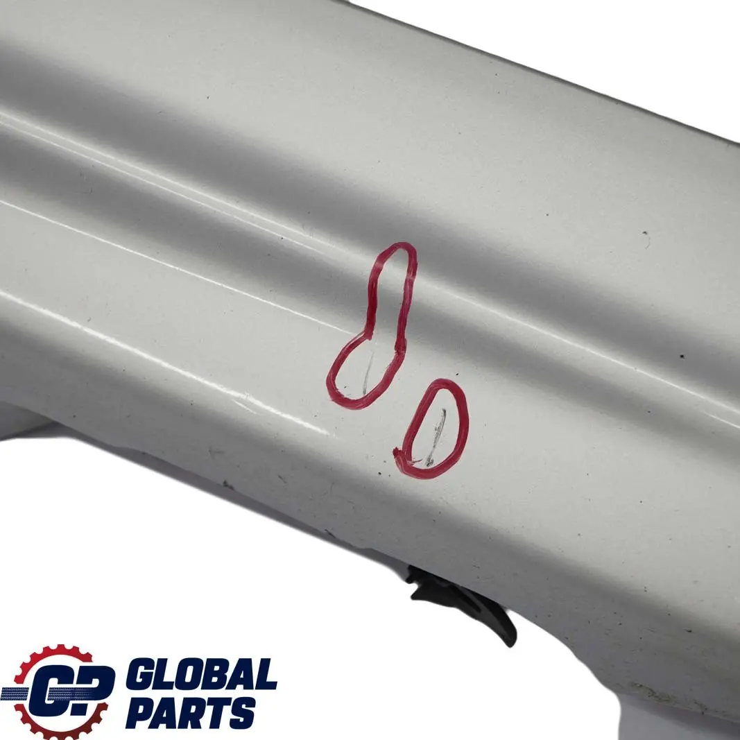 Left N/S Side Sill Skirt Kick Panel Titan Silver - 354 to BMW 3 E46 Saloon Touring with Part number 9071633 BMW 3 E46 Saloon Touring Left N/S Side Sill Skirt Kick Panel Titan Silver - 354 - SKU 9071633-TS - Part number 9071633