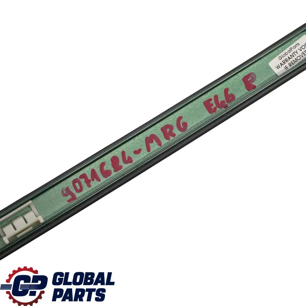 BMW E46 Berlina Striscia Rivestimento Tetto Destro Meergruen Verde Mare - 393 - SKU 9071684-MRG - Numero di parte 9071684