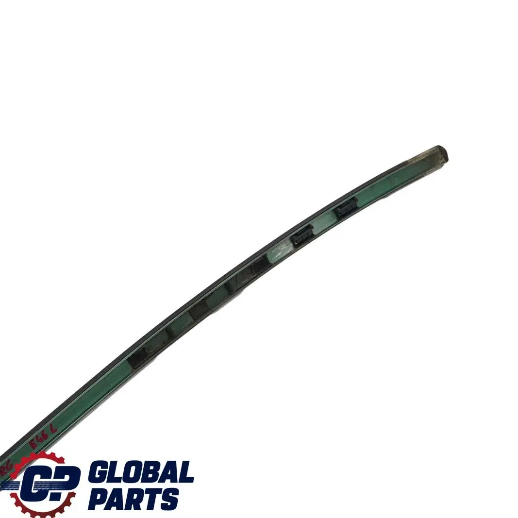 Left N/S Roof Moulding Trim Strip Meergruen Sea Green - 393 to BMW 3 E46 Saloon with Part number 9071685 BMW 3 E46 Saloon Left N/S Roof Moulding Trim Strip Meergruen Sea Green - 393 - SKU 9071685-MRG - Part number 9071685