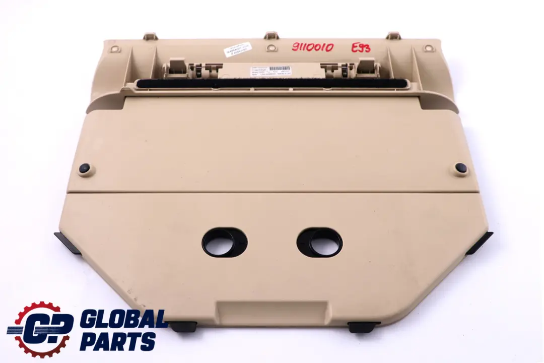 BMW 3 Series E93 E93N LCI Rear Seat Ski Bag Skibag Flap Creambeige - SKU 9110010 - Part number 9110010